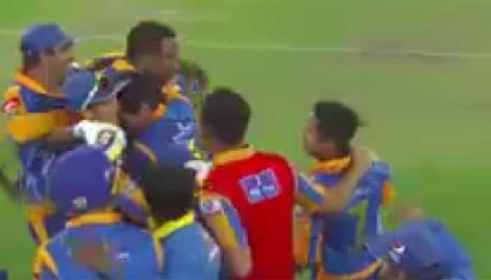 WATCH: Kieron Pollard&#039;s epic celebration after destroying Lahore Qalandars in Dubai