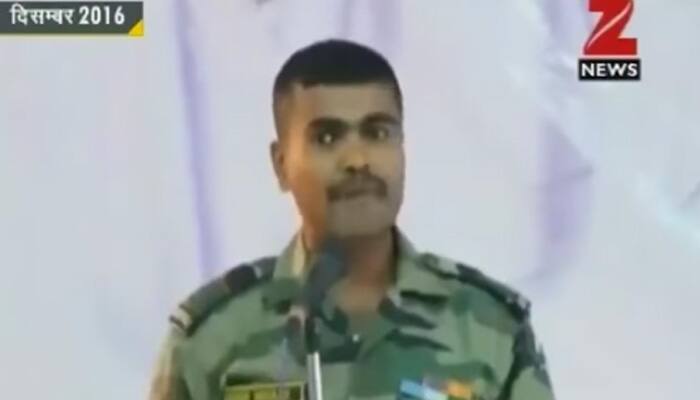 `Feel bad when JNU students mourn Afzal Guru&#039;s death` - This Indian soldier&#039;s speech will jolt you: Watch