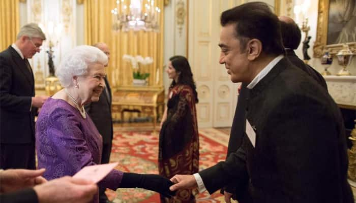 Kamal Haasan meets Queen Elizabeth II, reminisces her India visit - See pics