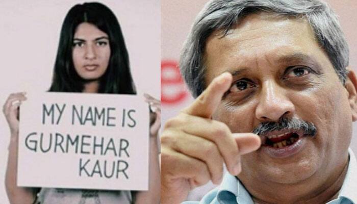 Gurmehar Kaur controversy: Here&#039;s what Defence Minister Manohar Parrikar has to say 