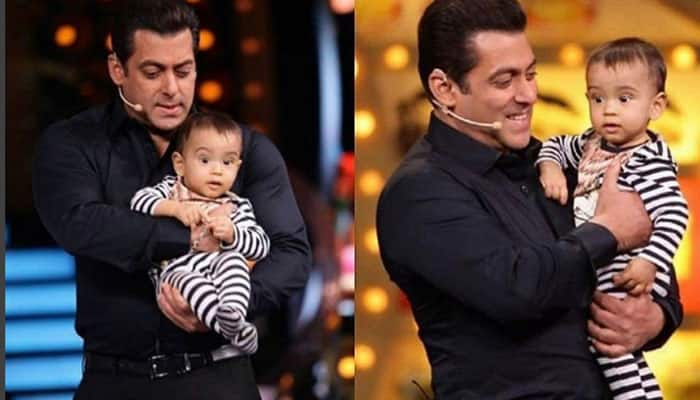 Salman Khan&#039;s winsome picture with nephew Ahil will melt your heart!