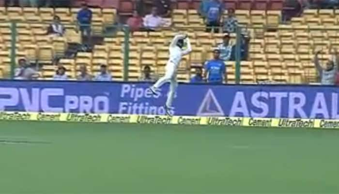 WATCH: Ravindra Jadeja times jump to perfection to dismiss Mitchell Starc on Day 3 of 2nd India-Australia Test