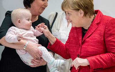 German chancellor Angela Merkel	