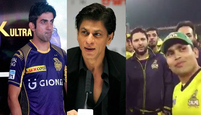 Shah Rukh Khan suggests three-match series between PSL champions Peshawar Zalmi and Kolkata Knight Riders