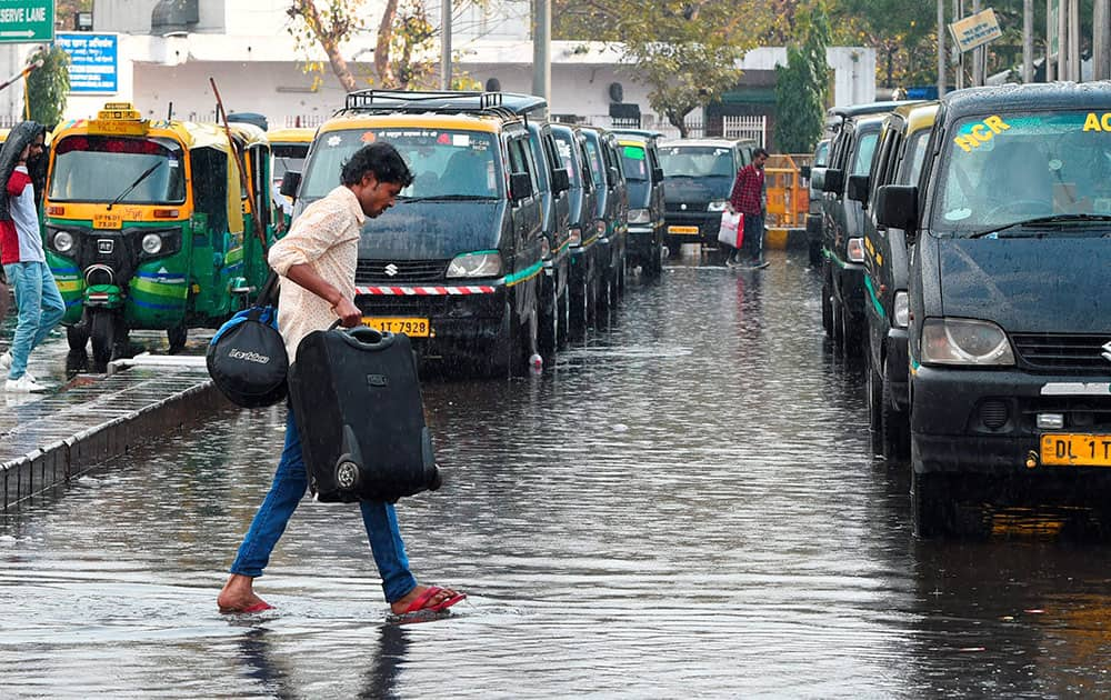  rains in New Delhi