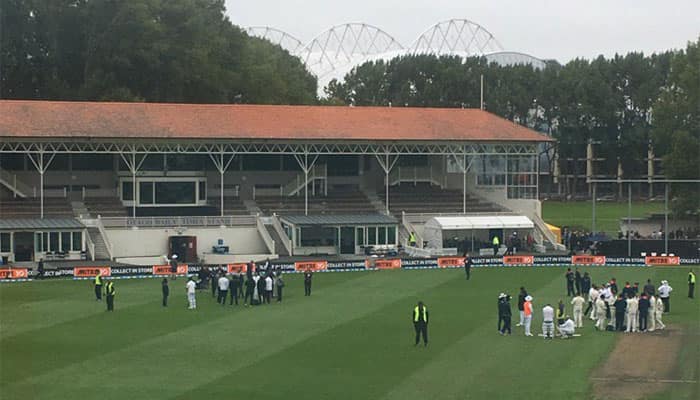 New Zealand vs South Africa: Extraordinary scenes in Dunedin as fire alarm forced Uni Oval evacuation — VIDEOS