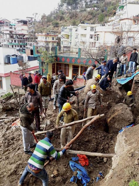 Landslide in Shimla