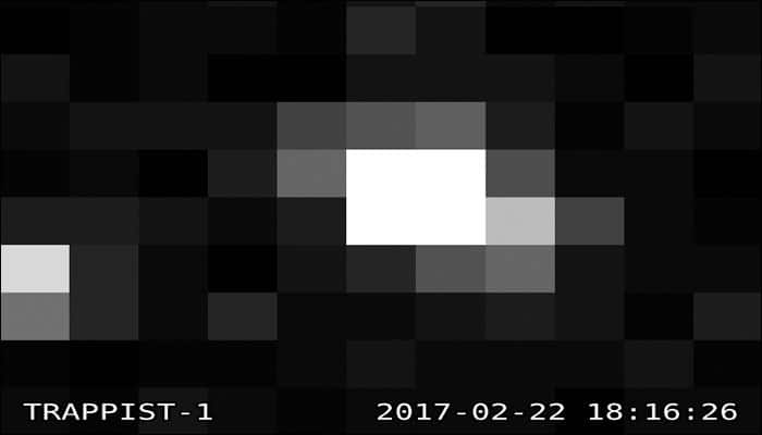 Transiting exoplanets cause their ultra-cool host – TRAPPIST-1 – to change its brightness!