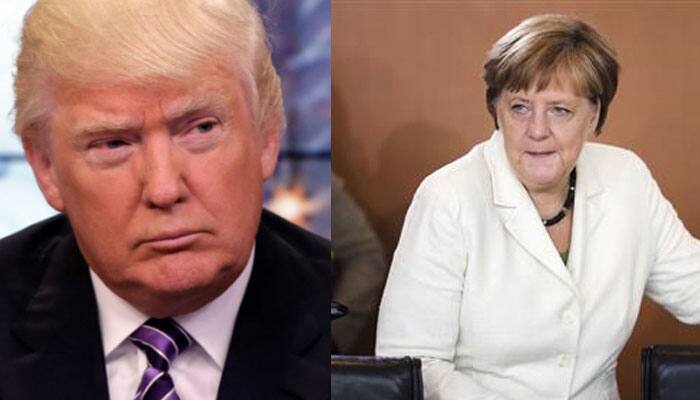 Angela Merkel, Donald Trump to meet on Tuesday amid growing tension