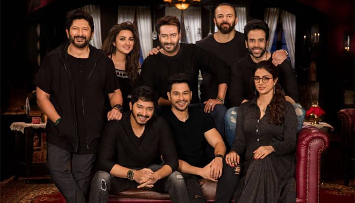 Ajay Devgn’s ‘Golmaal’ family strikes in pose in black – See PIC