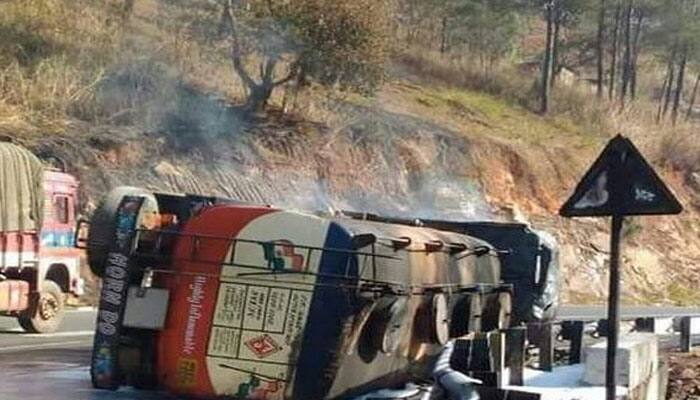 Three killed on Shillong bypass due to blast in diesel tanker