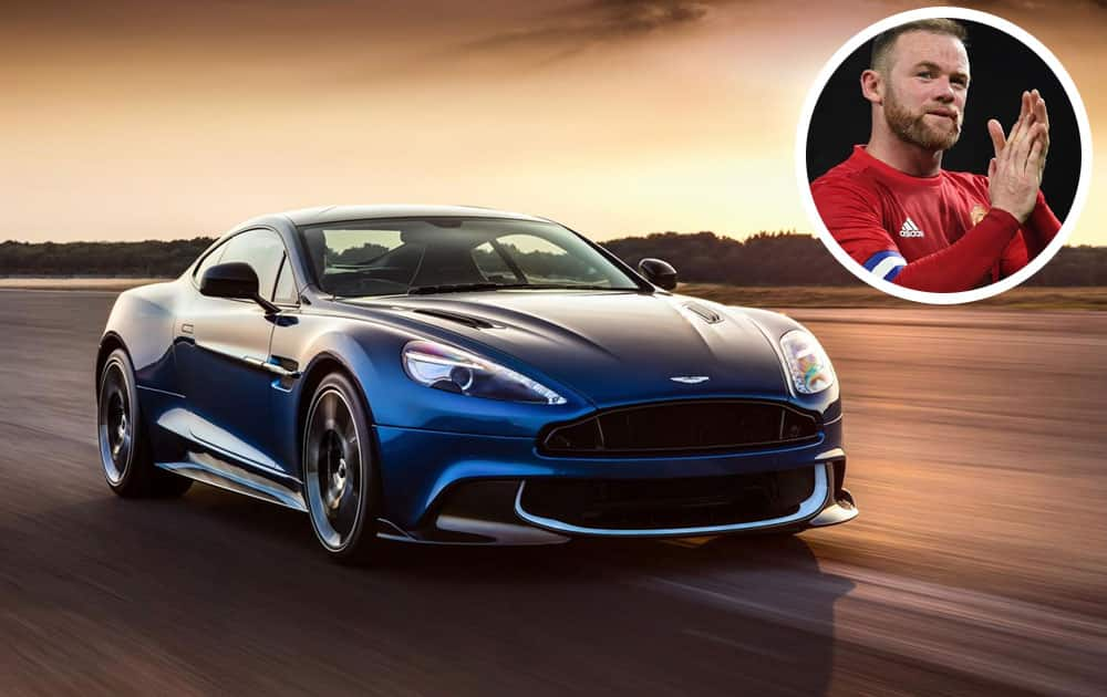 Wayne Rooney - Aston martin vanquish s