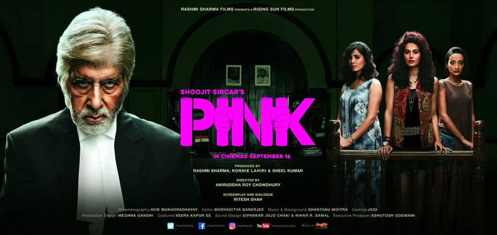 Amitabh Bachchan for Pink