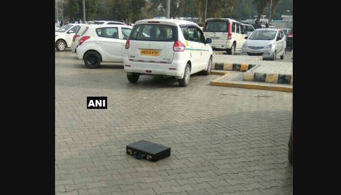 Abandoned briefcase triggers bomb scare at Amritsar airport, operation briefly suspended