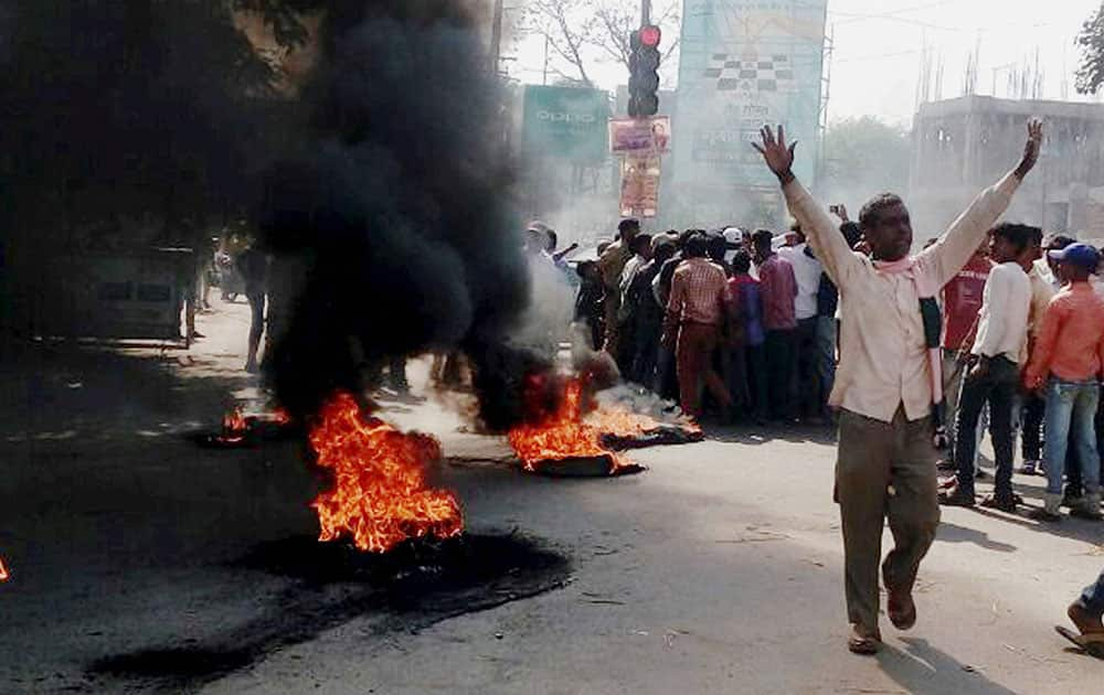 Protest in Patna