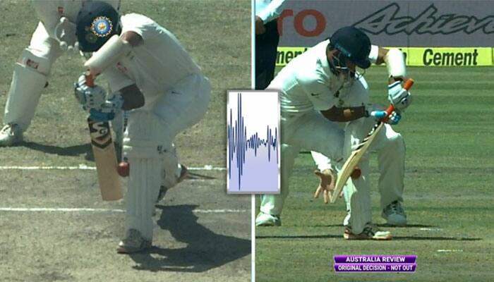 WATCH: Cheteshwar Pujara gets benefit of doubt as DRS drama continues after controversial call