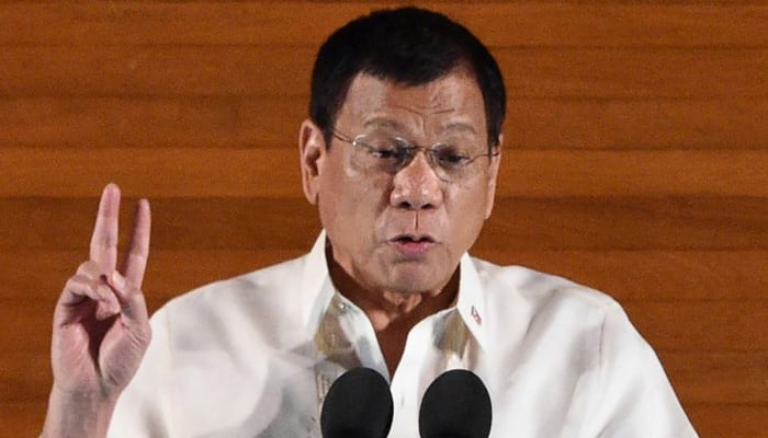 Philippines can&#039;t stop China moves in disputed sea: Rodrigo Duterte