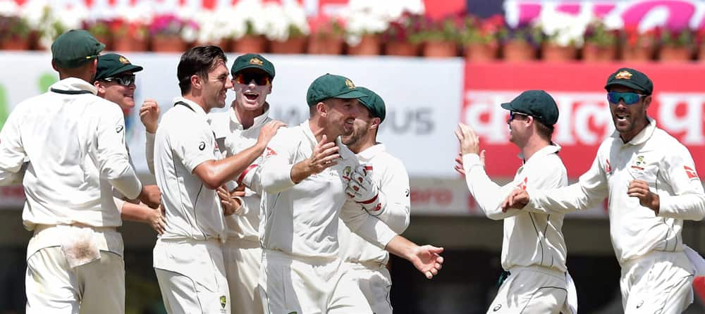 Test match between India and Australia