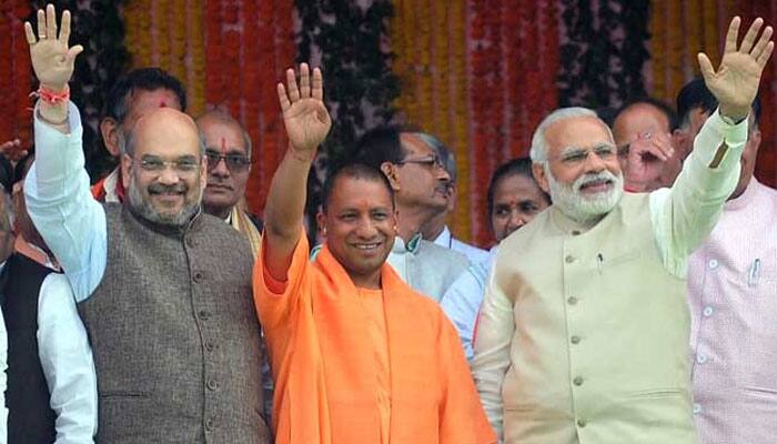 Yogi Adiyanath begins UP CM innings with a pledge to work &#039;without discrimination&#039;, asks colleagues to avoid brash talk