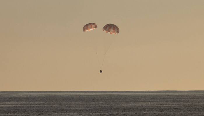 SpaceX&#039;s Dragon cargo spacecraft returns to Earth with Pacific Ocean splashdown