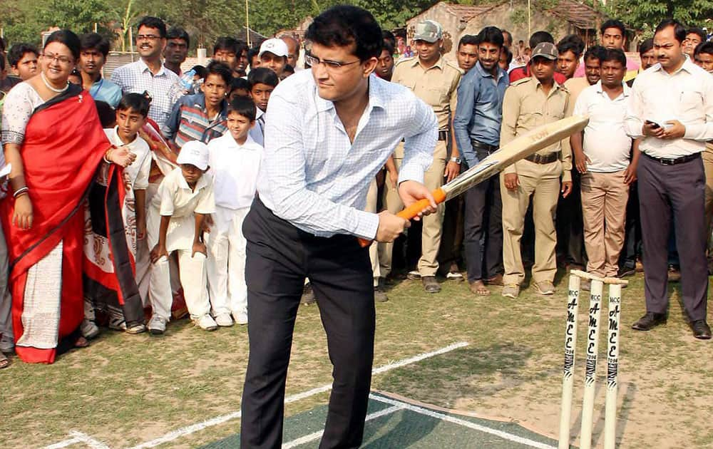 Sourav Ganguly at an event