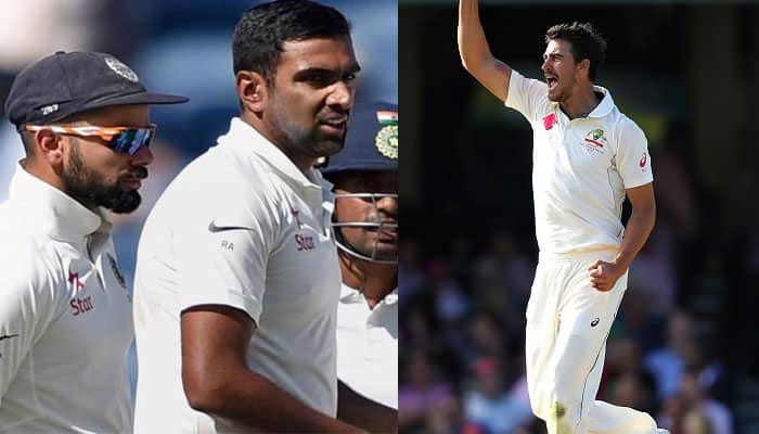 Mitchell Starc threatens to hit R Ashwin on helmet during India's next tour to Australia