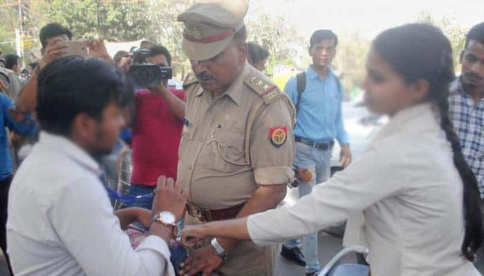 &#039;Anti-Romeo&#039; drive backfires, three UP cops suspended for detaining couple at Ghaziabad park 