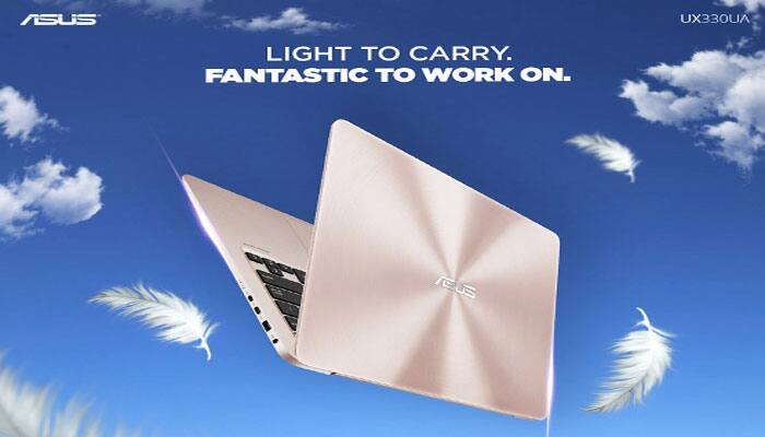 ASUS unveils slimmest, lightest ZenBook UX330 notebooks 