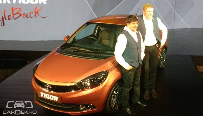 Tata Motors launches its sub-4 metre sedan Tigor at starting price of Rs 4.7 lakh                               