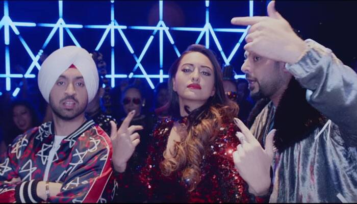 Move Your Lakk song alert! &#039;Noor&#039; Sonakshi Sinha shimmers with Diljit Dosanjh and Badshah