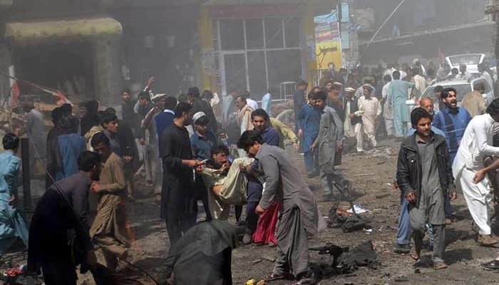 22 killed, 50 injured in blast in northwest Pakistan