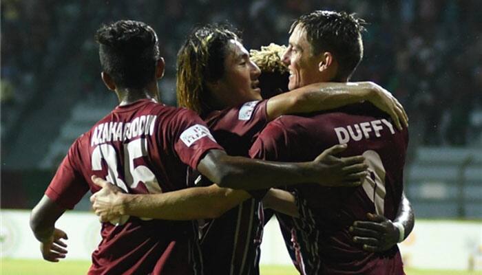 I-League: Katsumi Yusa&#039;s brace helps Mohun Bagan down champions Bengaluru FC 3-0