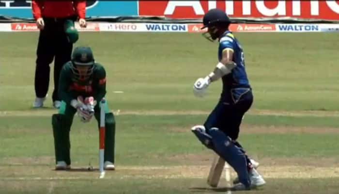 Sri Lanka vs Bangladesh: Dinesh Chandimal&#039;s BIZARRE run out proves cricket is not for lazy players — WATCH