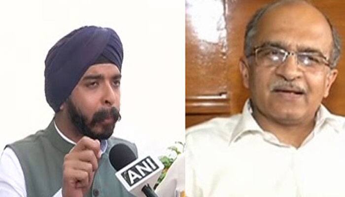 Delhi BJP leader Tajinder Bagga files complaint against Prashant Bhushan for &#039;derogatory&#039; tweet against Lord Krishna