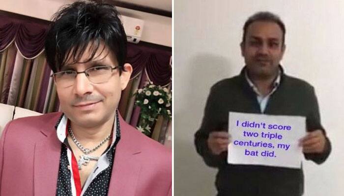 Kamaal R Khan abuses Virender Sehwag, uses F-word while slamming ex-Indian cricketer Kamaal R Khan abuses Virender Sehwag, uses F-word while slamming ex-Indian cricketer