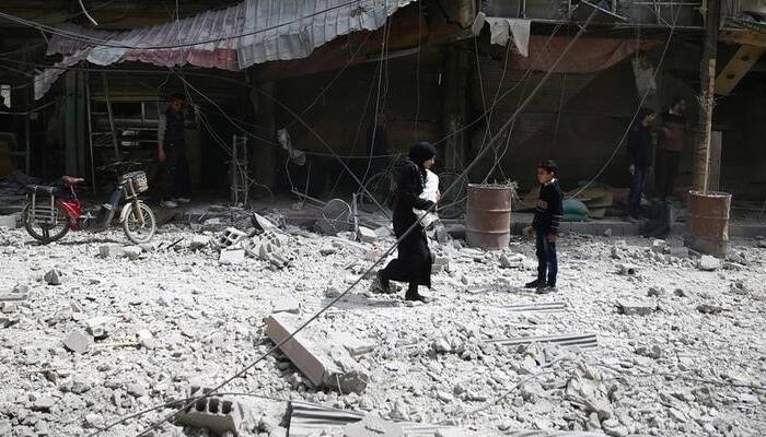 Syria gas attack kills 58; top EU diplomat says &#039;Assad has primary responsibility&#039;