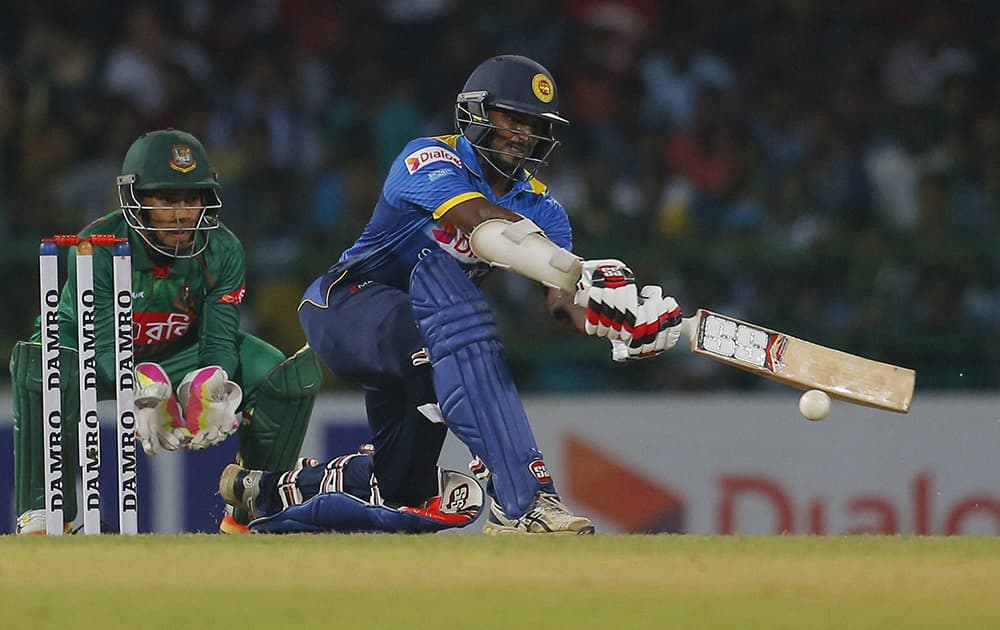 Twenty20 cricket match between Bangladesh and Sri Lanka 