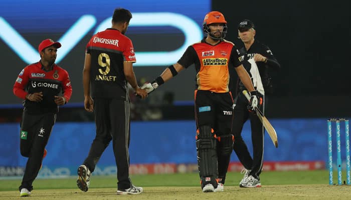 IPL 2017, Match 1: Defending champions Sunrisers Hyderabad outclass Royal Challengers Bangalore by 35 in opener
