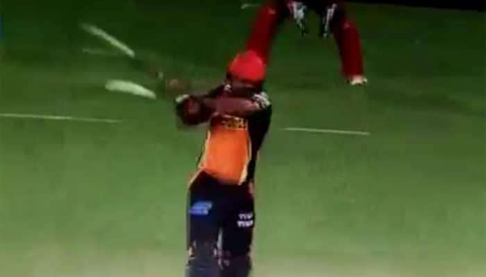 WATCH: Yuvraj Singh pummels Royal Challengers Bangalore&#039;s Aniket Choudhary on debut in IPL opener