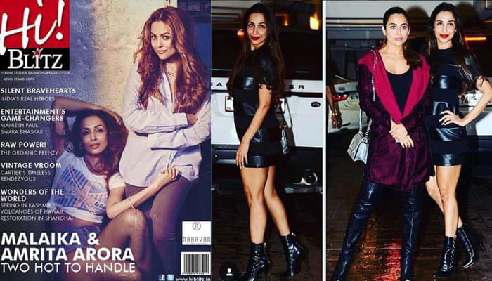 Malaika Arora and sister Amrita Arora sizzle on &#039;Hi! Blitz&#039; cover! 