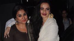 'Umrao Jaan' Rekha meets 'Begum Jaan' Vidya Balan! 