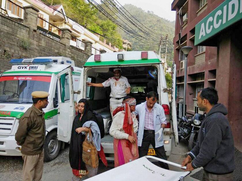 Mishap on Delhi-Manali highway