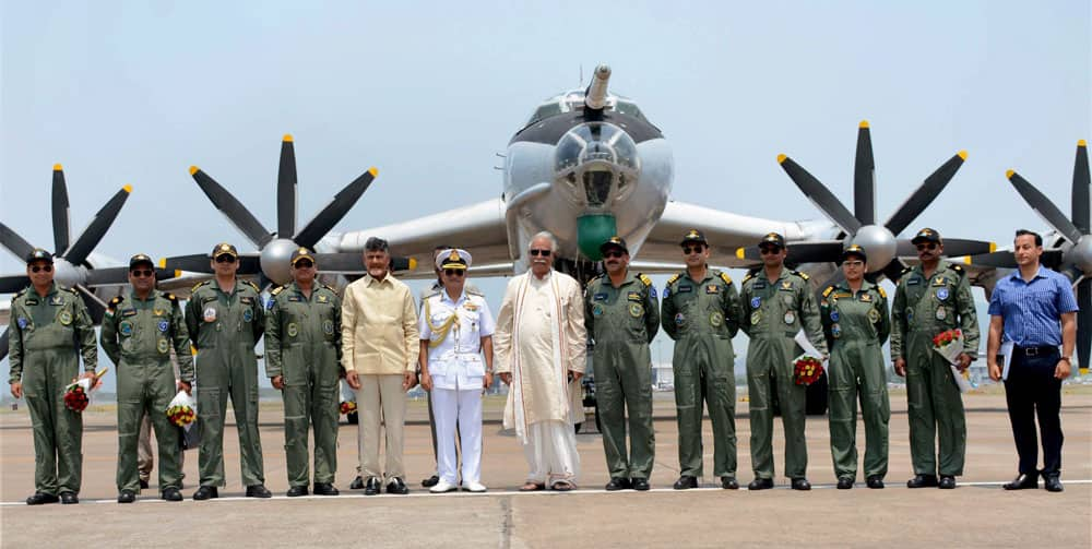 AP CM welcomes decommissioned naval aircraft