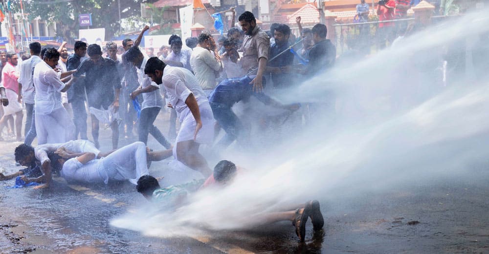 Protest in Kerala