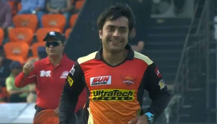 IPL 2017: Afghan wonder boy Rashid Khan BAMBOOZLES Suresh Raina&#039;s Gujarat Lions — WATCH