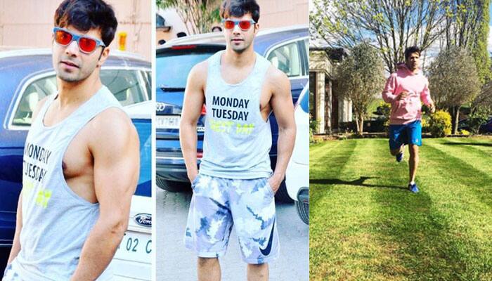 Varun Dhawan&#039;s training for &#039;Judwaa 2&#039; is nothing less than a &#039;tornado&#039;! 