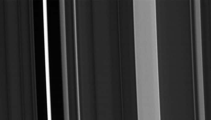 NASA&#039;s Cassini spacecraft captures close-up of plateaus of Saturn’s C ring