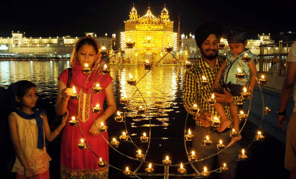 Baisakhi festival at Amritsar