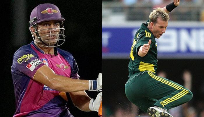 Brett Lee comes out in support of MS Dhoni, suggests him to play his natural game