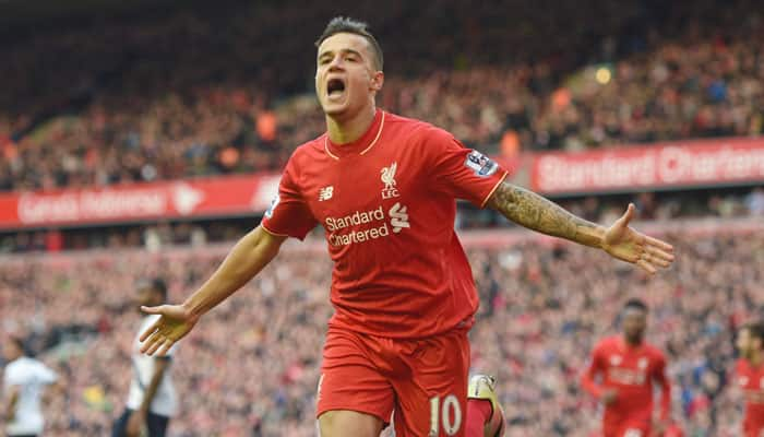 EPL: Liverpool stars Philippe Coutinho, Roberto Firmino fire Red&#039;s Europa League dreams